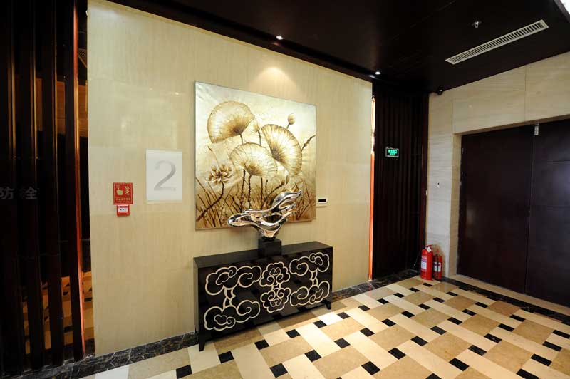 酒店一角
