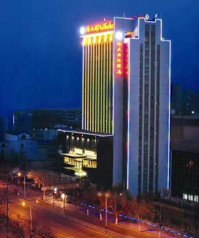 酒店夜景实拍